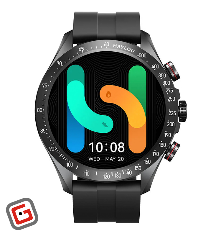 ساعت هوشمند هایلو مدل solar pro با رنگ مشکی