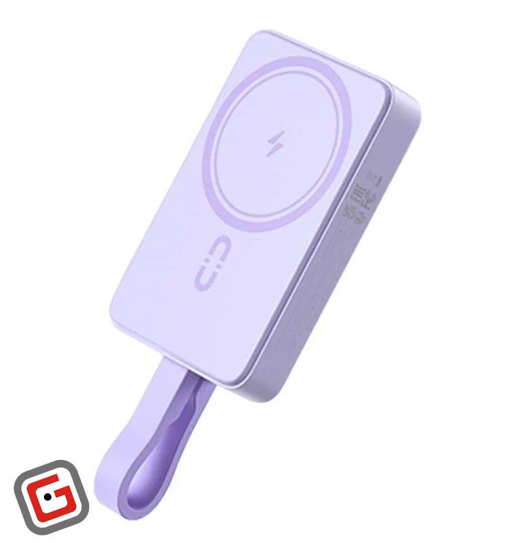 پاور بانک 10000 ملی آمپر روسموس مدل WMS10 رنگ بنفش