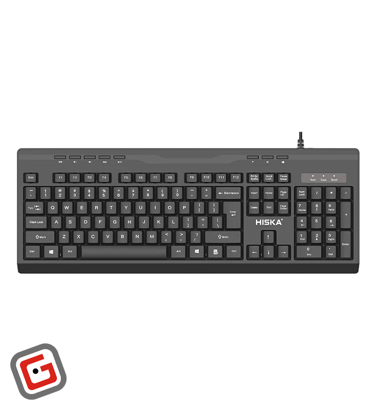 کیبورد هیسکا مدل HX-KE200