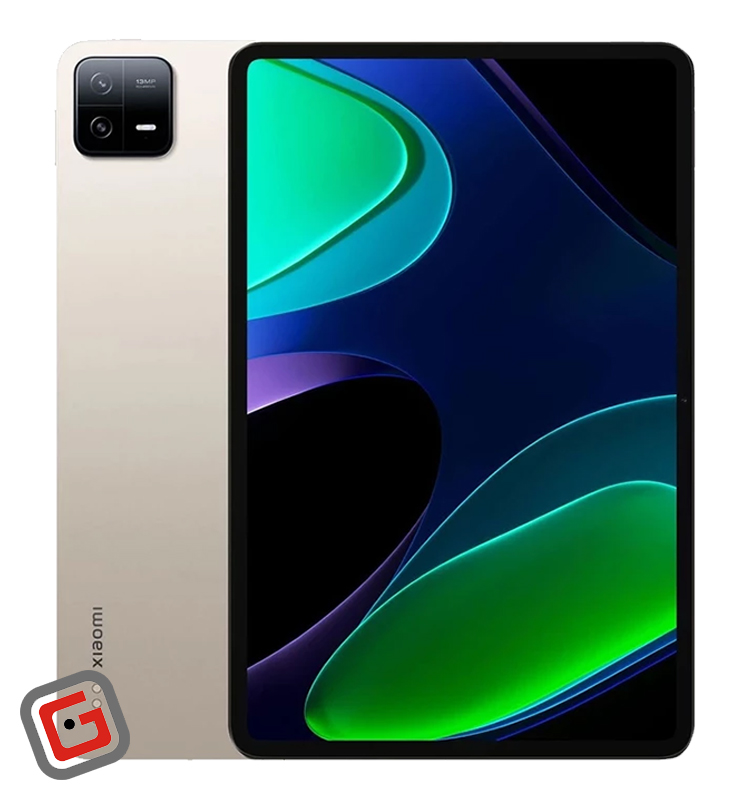 تبلت شیائومی مدل Pad 6 رنگ طلایی