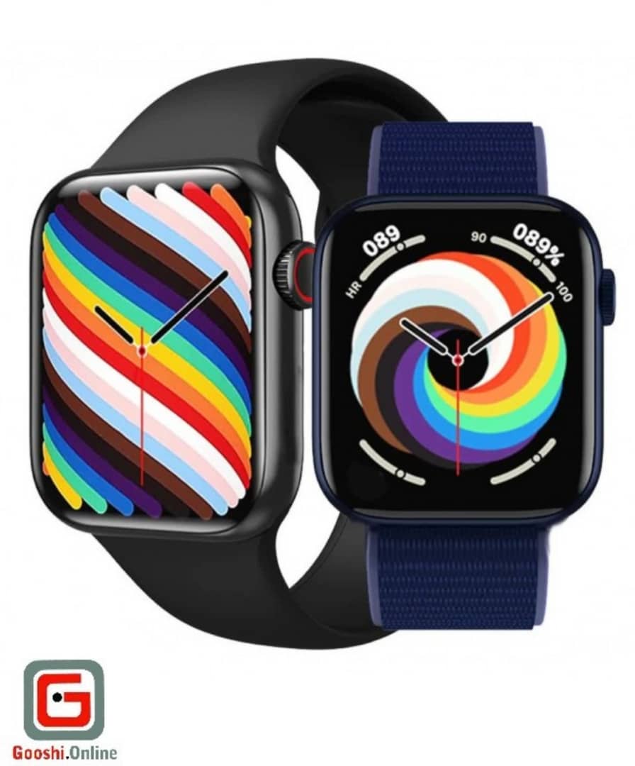 ساعت هوشمند مدل CT7 41mm از نمای رو به رو و کناری