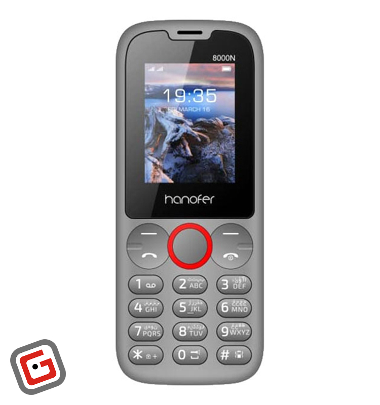 گوشی موبایل هانوفر مدل 8000N ظرفیت 32 مگابایت