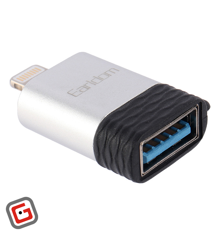 مبدل USB به لایتنینگ ارلدام مدل OT65