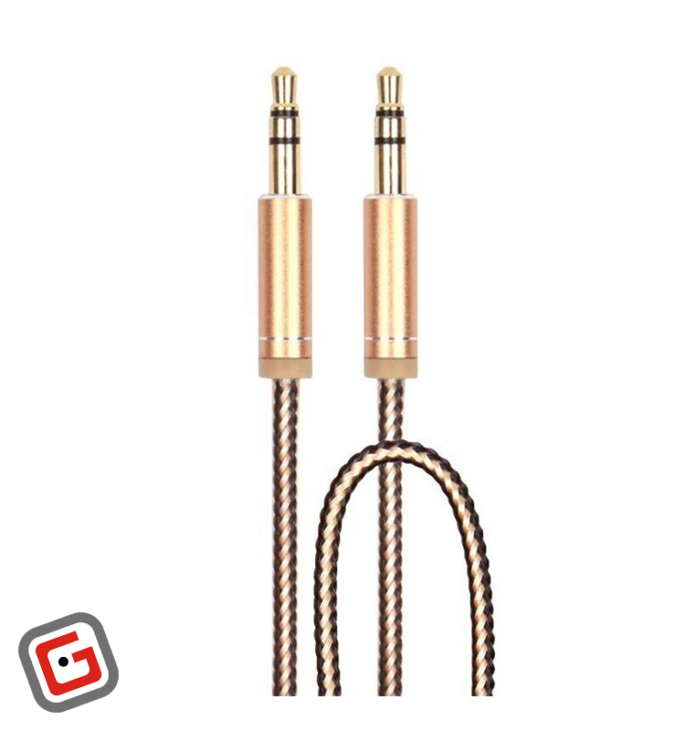 کابل شیلد دار AUX الدینیو مدل LS-Y01 طول 1 متر