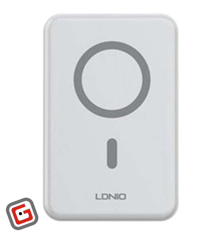 پاوربانک بی‌سیم الدینیو 10000 میلی‌آمپر ساعت مدل PQ16