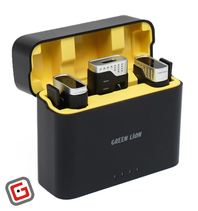 میکروفن یقه‌ای 360 درجه گرین لاین مدل GN2IN1MIC360D