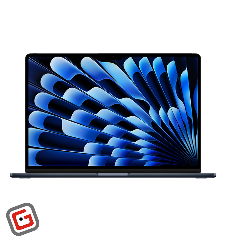 لپ‌تاپ 15.3 اینچی اپل مدل Air MW1M3 2025 M4 16GB 512GB SSD