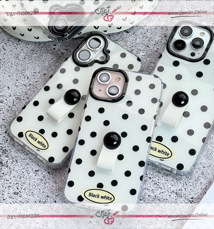 قاب Black & White DOT (کدC1971)