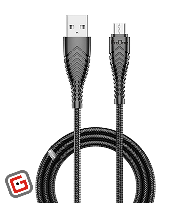کابل شارژ میکرو USB پرووان مدل PCC170 به طول 1 متر