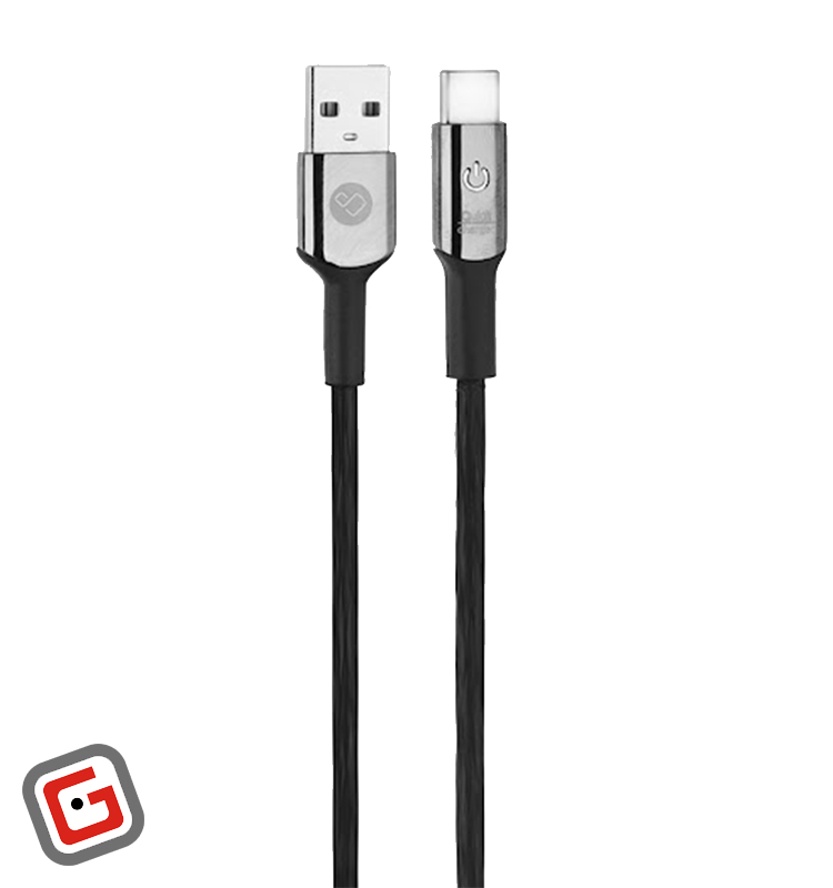 کابل شارژ Type-C پرووان مدل PCC380C به طول 1 متر