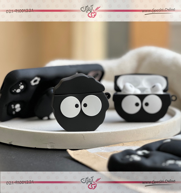 کاور ایرپاد هپل دو چشم سیلیکونی (کدa0108)