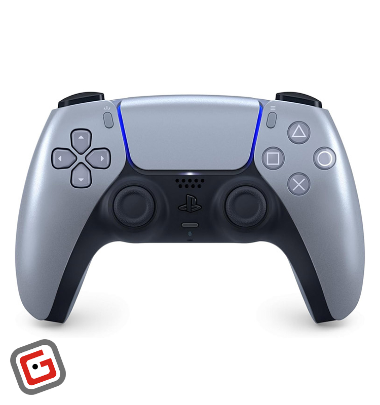 دسته بازی پلی استیشن 5 سونی مدل دوال سنس - نقره ای