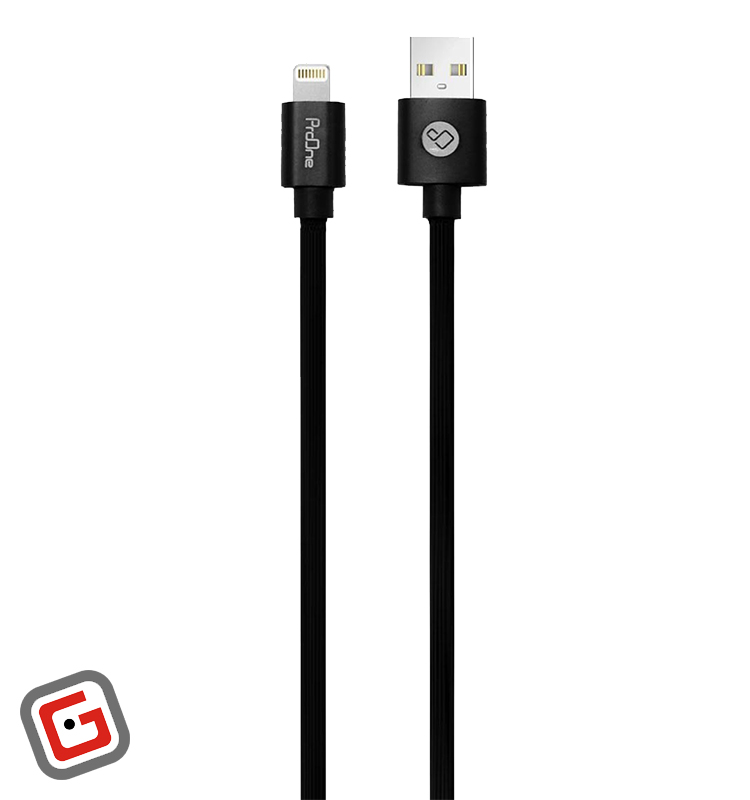 کابل شارژ لایتنینگ پرووان مدل PCC120 به طول 20 سانتی‌متر