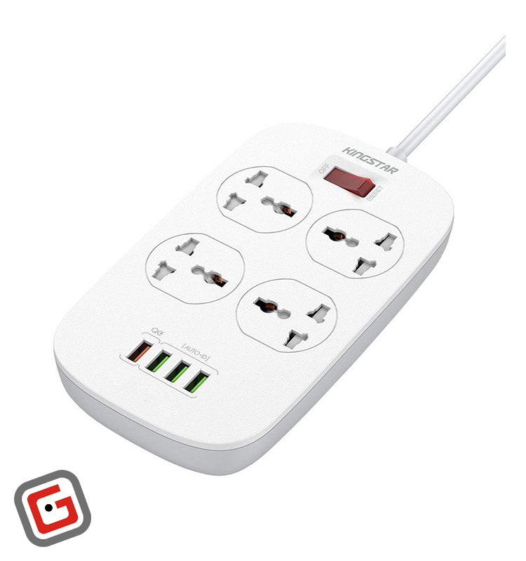 چند راهی برق کینگ استار مدل KPS5135PD