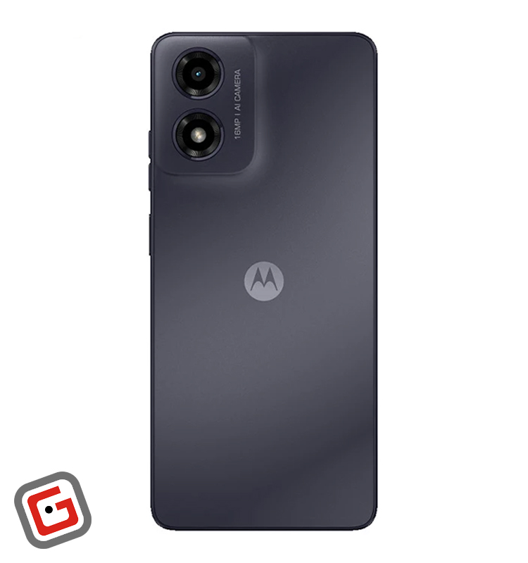 گوشی موبایل موتورولا مدل Moto G04، رنگ مشکی، پنل پشتی و دوربین