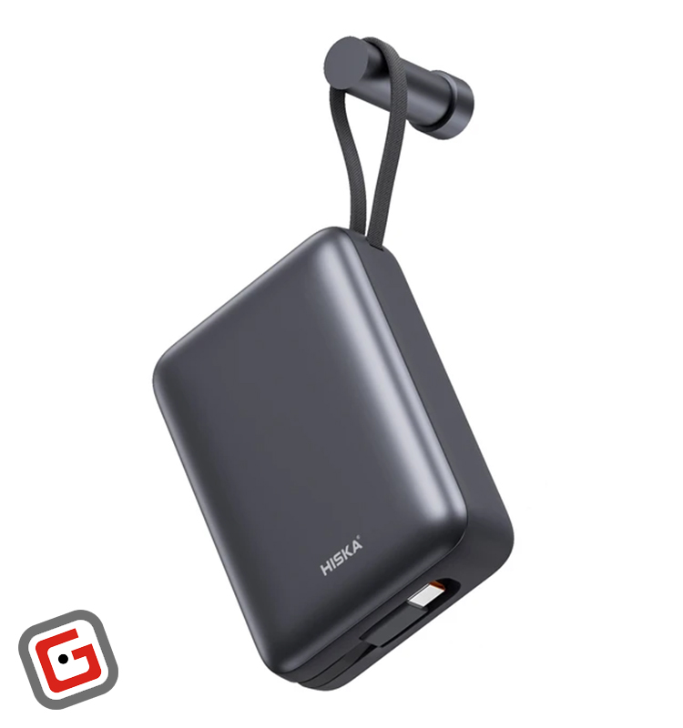 پاوربانک هیسکا ۲۲.۵ وات مدل HP-224PD ظرفیت 20000 میلی آمپر ساعت