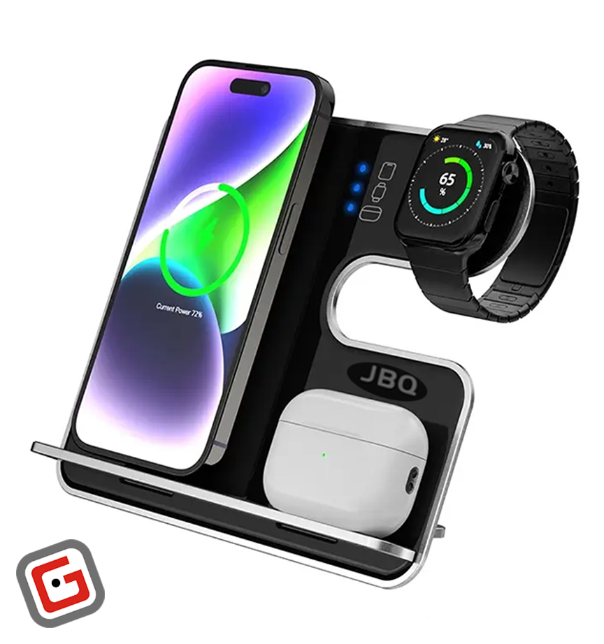 شارژر وایرلس جی بی کیو مدل WIC-04