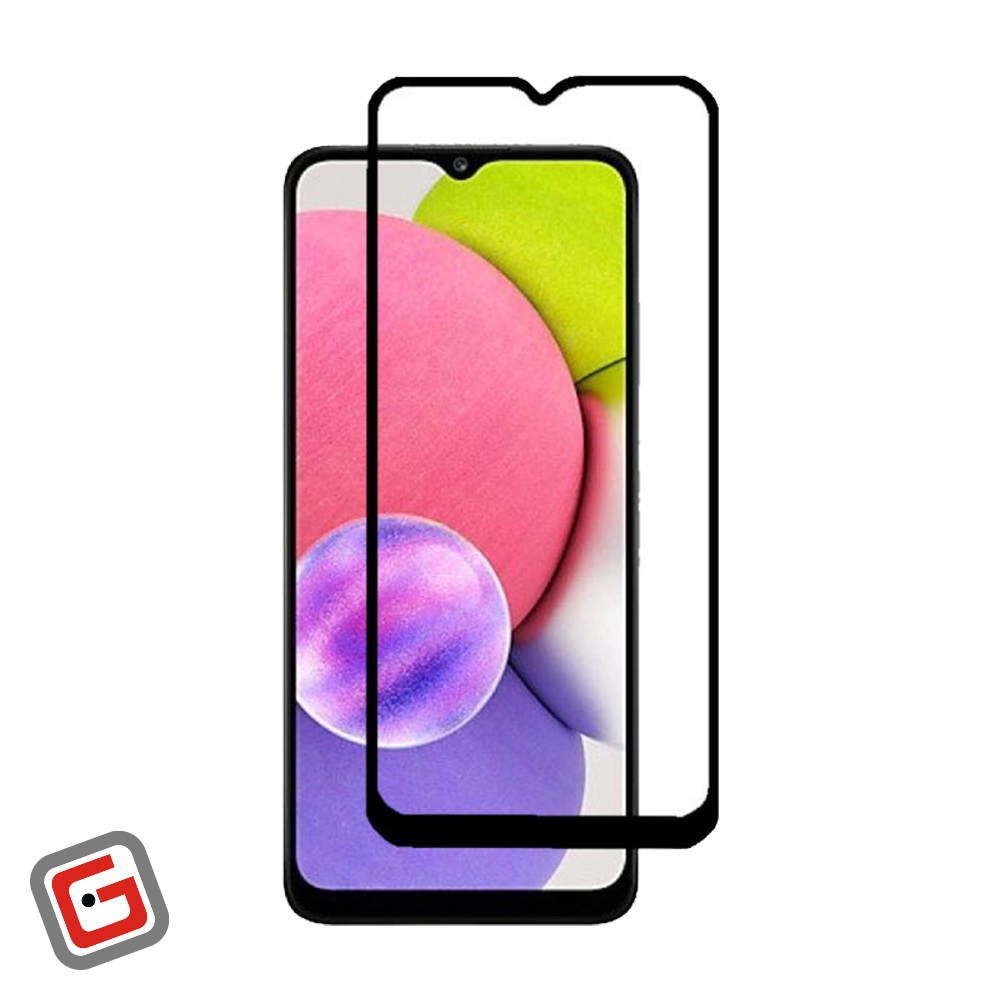 محافظ شیشه ای صفحه نمایش مناسب برای سامسونگ Galaxy a03s