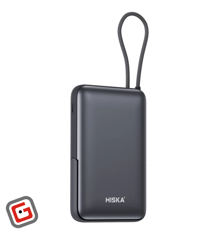 پاوربانک هیسکا ۲۲.۵ وات مدل HP-133PD ظرفیت 10000 میلی آمپر ساعت