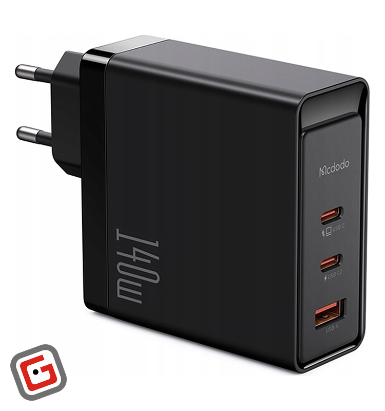 شارژر دیواری 140 وات مک دودو مدل Ch-2913