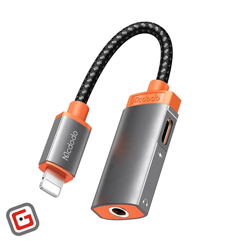 مبدل لایتنینگ به جک 3.5 میلیمتری و لایتنینگ مک دودو مدل CA-6710