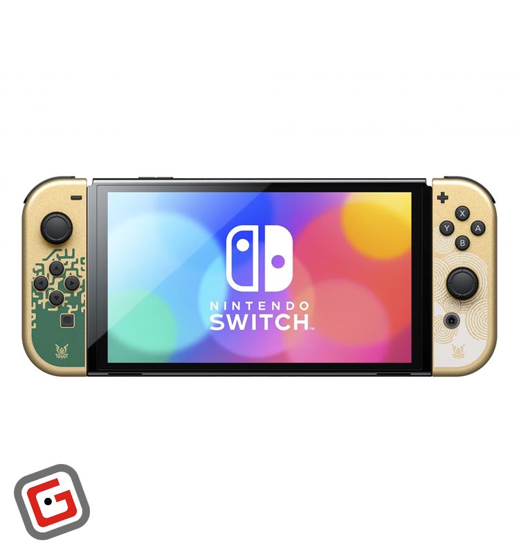 کنسول بازی نینتندو سوییچ مدل OLED نسخه بازی The Legend of Zelda: Tears of the Kingdom