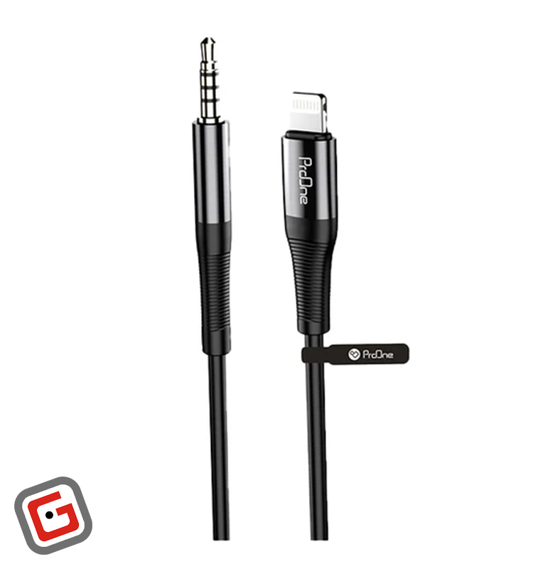 کابل AUX لایتنینگ به جک 3.5 میلی متری پرووان مدل PCA48