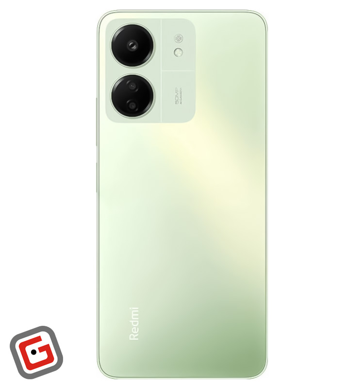 گوشی موبایل شیائومی مدل Redmi 13C 4G از نمای پشت