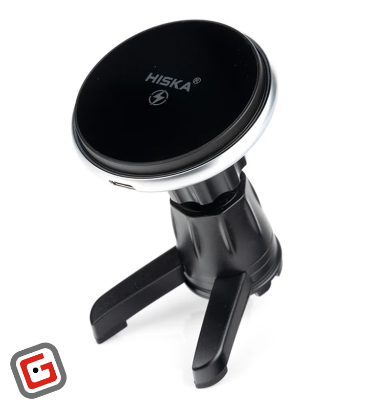 پایه نگهدارنده و شارژر وایرلس گوشی موبایل هیسکا مدل HK-2354W