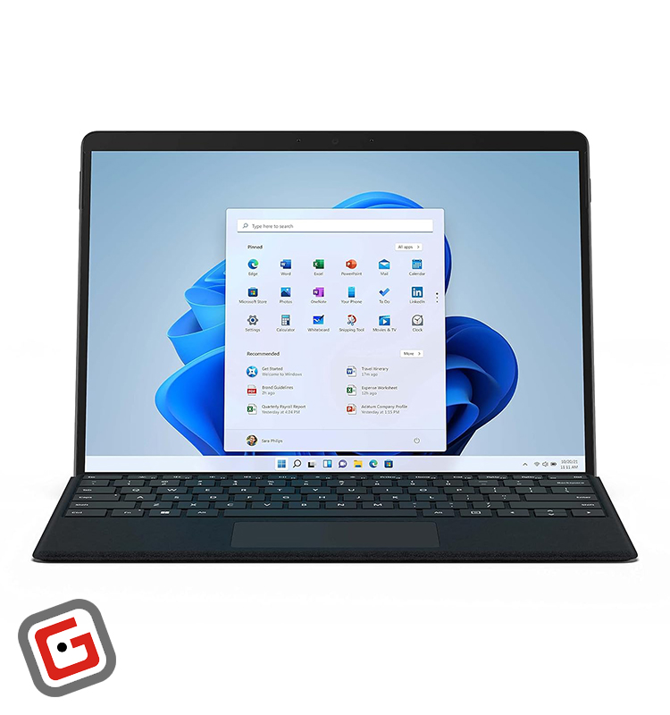تبلت مایکروسافت مدل Surface Pro 8 i5 ظرفیت 512 گیگابایت رم 8 گیگابایت