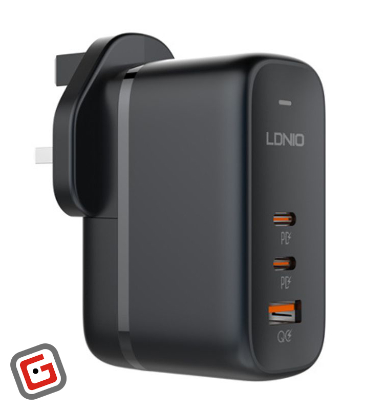 شارژر دیواری فست شارژ الدینیو مدل Q366 با توان 65 وات