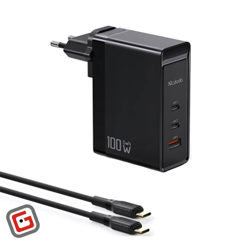 شارژر دیواری 100 وات مک دودو مدل CH-8105 Pro