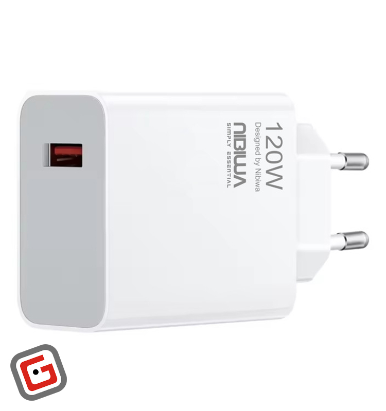 شارژر دیواری 120 وات نیبیوا مدل Xiaomi120W