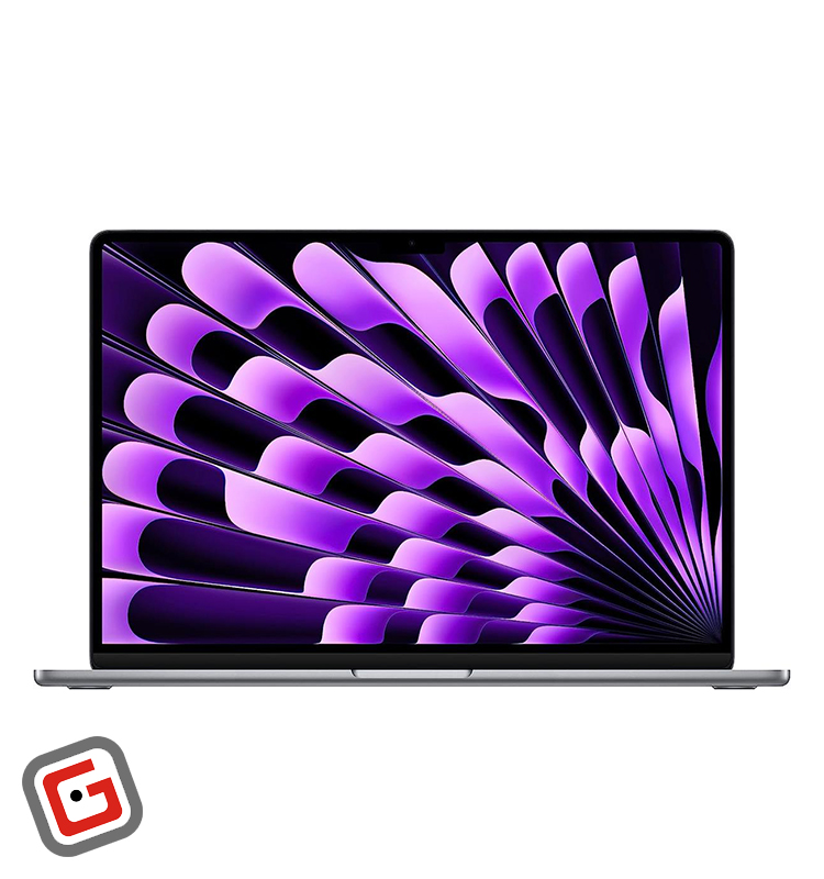 لپ تاپ 15.3 اینچی اپل مدل Air MQKP3 M2 2023 8GB 256GB SSD