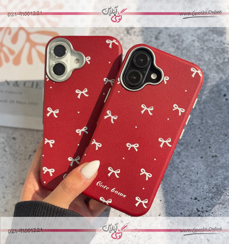 قاب پاپیون قرمز آیفون (کدC1937)