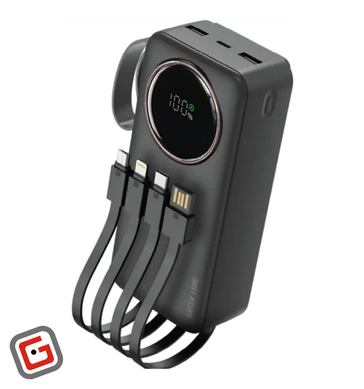 پاوربانک گرين لاين مدل Power Pulse ظرفیت 20000 میلی آمپر ساعت