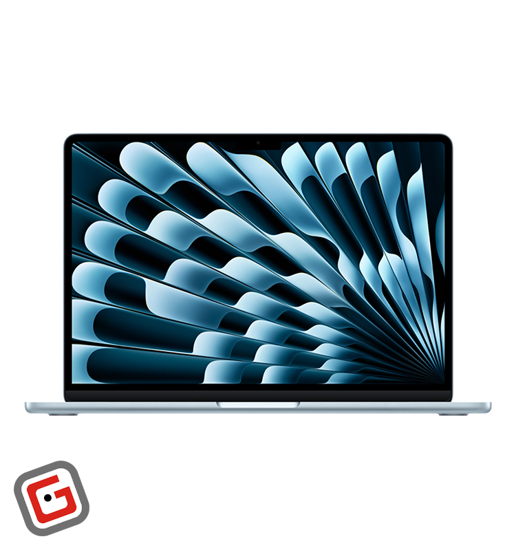 لپ‌تاپ 13.6 اینچی اپل مدل Air MC6T4 2025 M4 16GB 256GB SSD