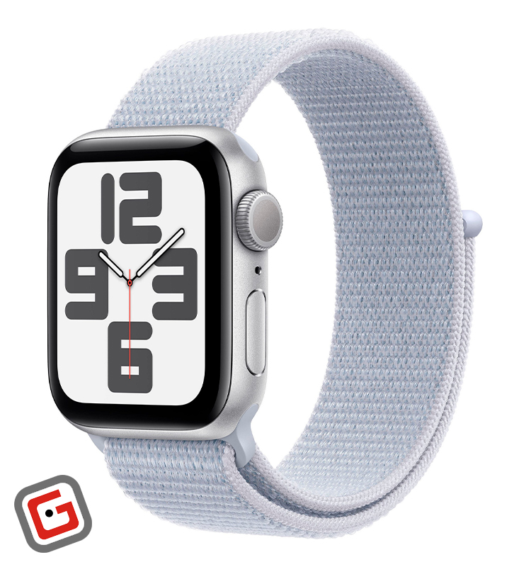 ساعت هوشمند اپل مدل SE 2024 سایز 44 میلی متری با بند پارچه ای