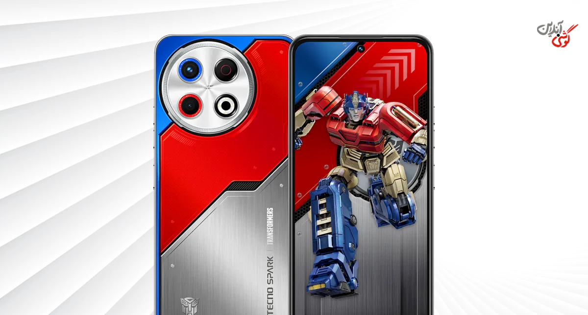 طراحی بررسی تکنو اسپارک 30 نسخه Optimus Prime