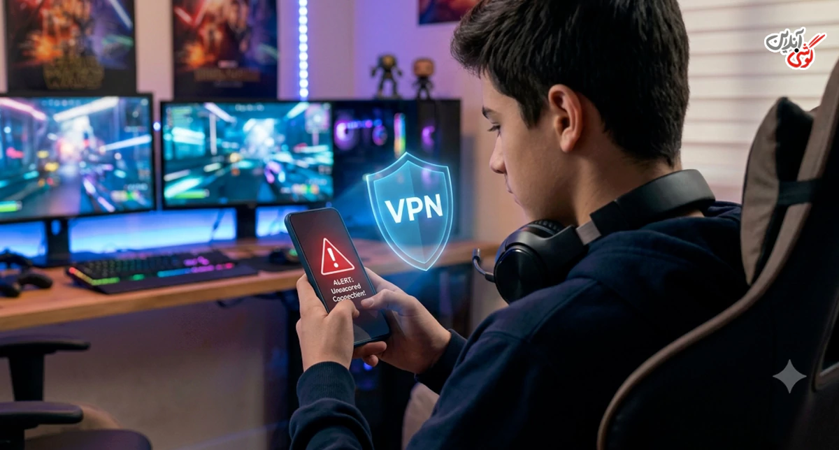 استفاده از VPN و تأثیر آن بر امنیت گوشی