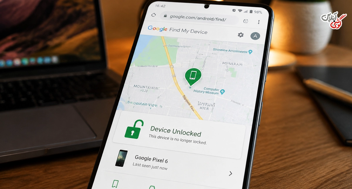 روش Find My Device گوگل