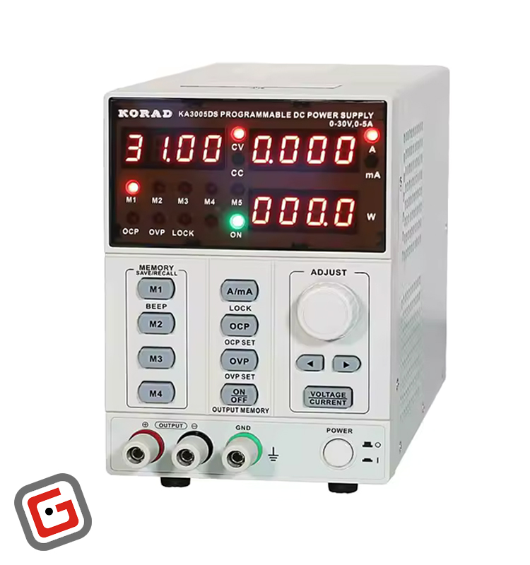 منبع تغذیه دیجیتال کوراد مدل 3005DS