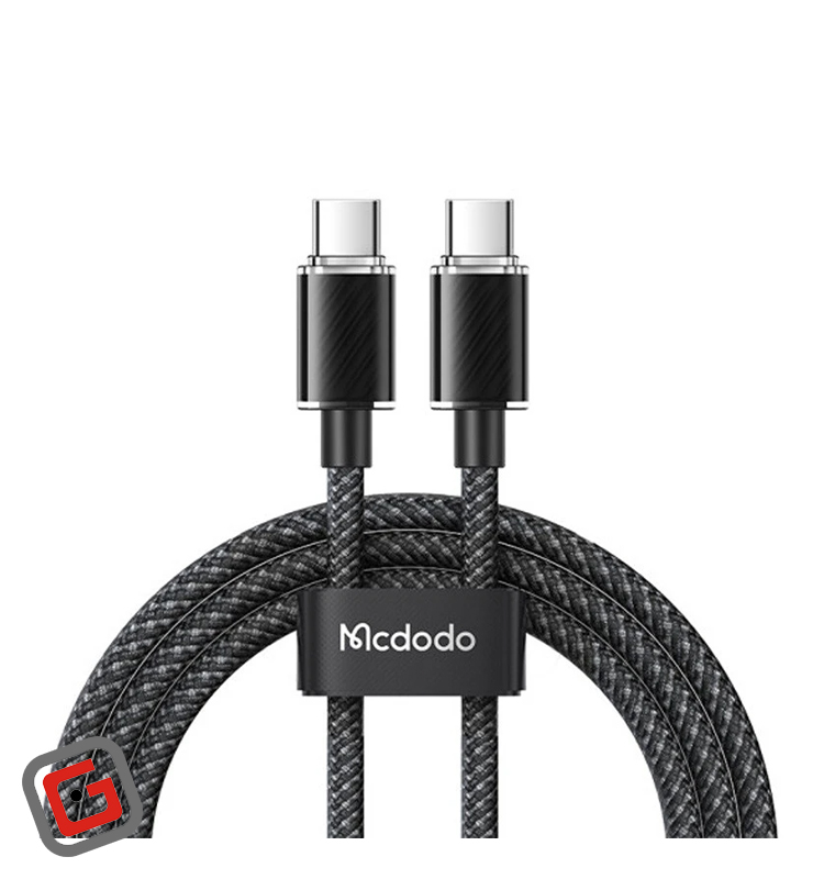 کابل شارژ USB-C به USB-C مک دودو مدل CA-3670 توان ۱۰۰ وات