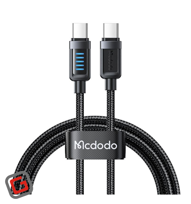 کابل شارژ USB-C به USB-C مک دودو مدل CA-0350 توان 240 وات