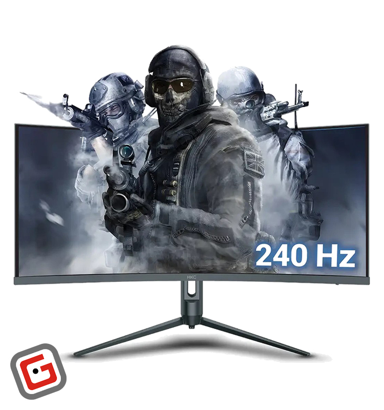 مانیتور گیمینگ‌ اچ‌کا‌سی 34 اینچ مدل MG34H18Q240 Curved
