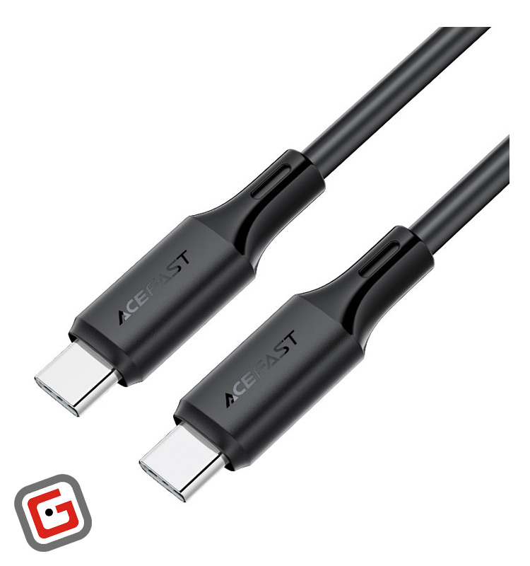 کابل شارژ USB-C به USB-C ایس فست مدل C17-03 توان ۶۰ وات