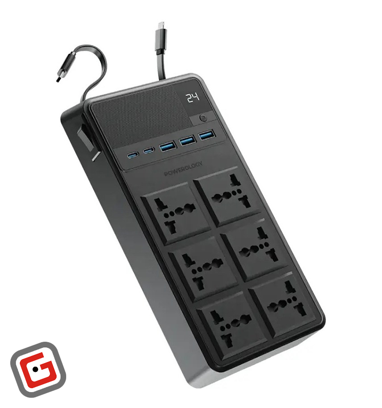چندراهی برق پاورولوجی مدل pwcuqc030 ظرفیت 2500 وات