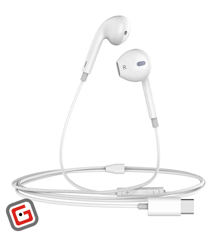 هندزفری سیمی مک دودو مدل HP-6071 با رابط USB Type-C