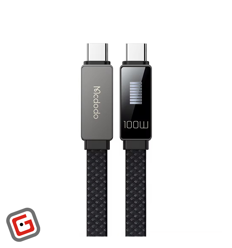 کابل شارژ USB-C به USB-C مک دودو مدل CA-4470 توان ۱۰۰ وات